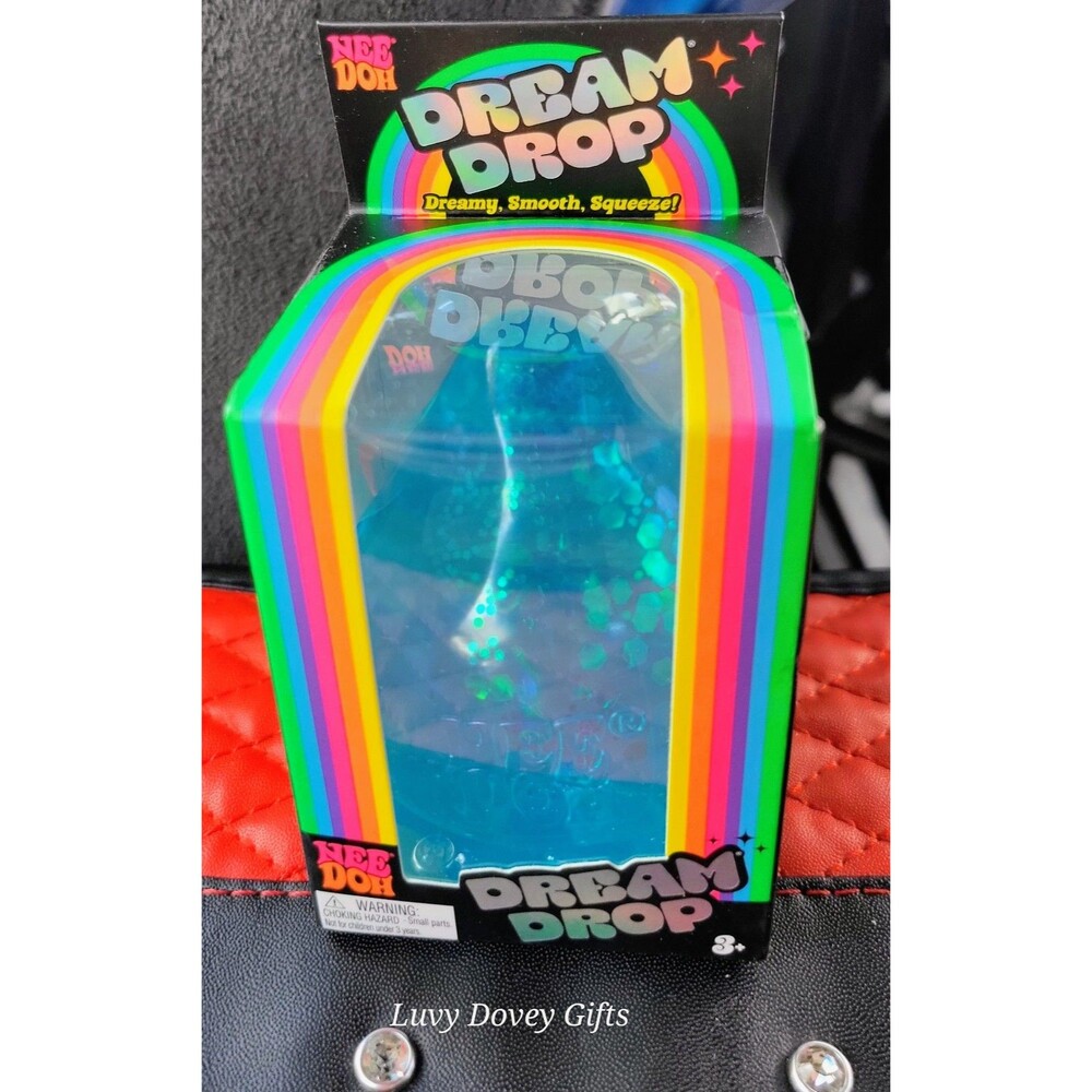Schylling Needoh Dream Drop Blue Viral Squish Sensory Toy